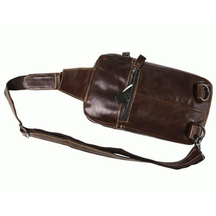 Кожаный рюкзак 7296B Buffalo Bags коричневый – Фото 3