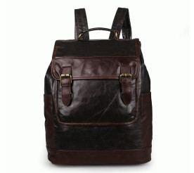 Кожаный рюкзак 7305J Buffalo Bags коричневый