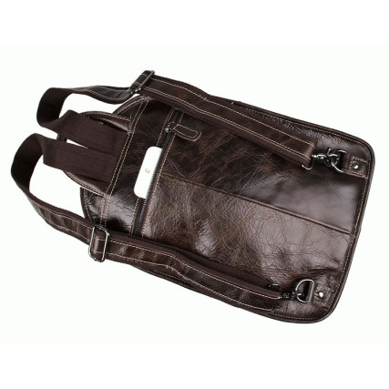 Кожаный рюкзак 7306C Buffalo Bags коричневый – Фото 4
