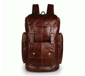 Кожаный рюкзак 7311B Buffalo Bags коричневый