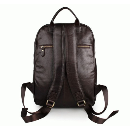 Кожаный рюкзак 7313Q Buffalo Bags коричневый – Фото 2