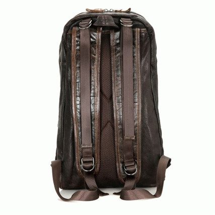 Кожаный рюкзак 7340Q Buffalo Bags коричневый – Фото 4