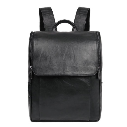 Кожаный рюкзак 7344A Buffalo Bags черный – Фото 1
