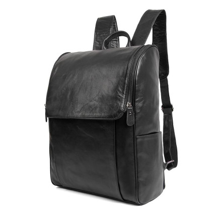 Кожаный рюкзак 7344A Buffalo Bags черный – Фото 2