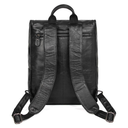 Кожаный рюкзак 7344A Buffalo Bags черный – Фото 3