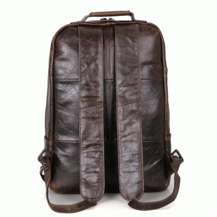 Кожаный рюкзак 7347C Buffalo Bags коричневый – Фото 3