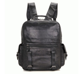 Кожаный рюкзак Buffalo Bags черный 7355A