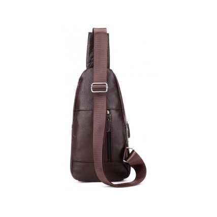 Рюкзак из натуральной кожи Tiding Bag коричневый A25-284C – Фото 2