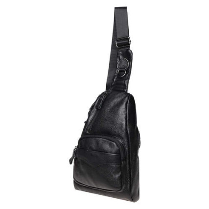 Мужской кожаный рюкзак через плечо Borsa Leather