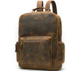 Кожаный рюкзак Buffalo Bags коричневый M1847R