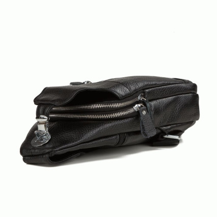 Рюкзак из натуральной кожи Bexhill черный M38-8150A – Фото 3