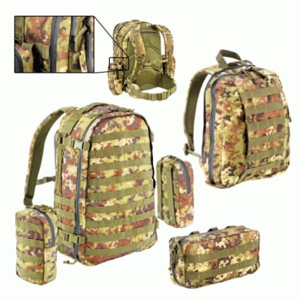 Рюкзак Defcon 5 Full Modular Molle Pockets 60 (Vegetato Italiano) – Фото 2
