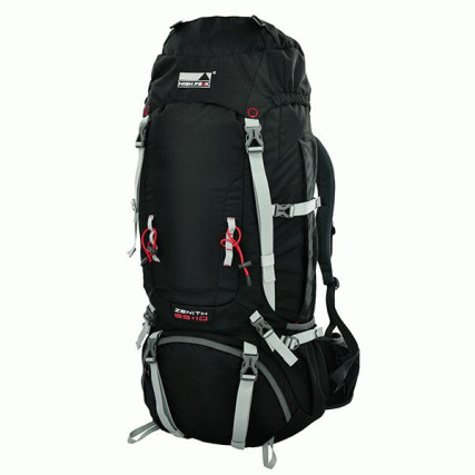 Рюкзак High Peak Zenith 55+10 (Black) – Фото 1