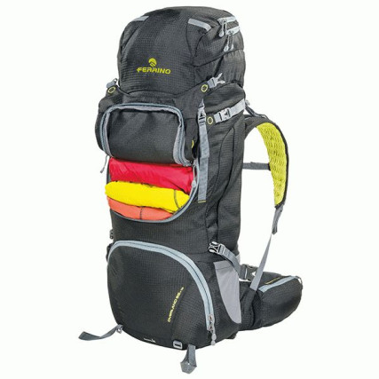 Рюкзак Ferrino Overland 65+10 Black/Yellow – Фото 2