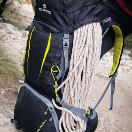 Рюкзак Ferrino Overland 65+10 Black/Yellow – Фото 5