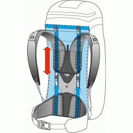 Рюкзак Ferrino Rambler 75 Blue – Фото 3