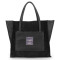 Кожаная сумка POOLPARTY Soho черная soho-insideout-black-velour