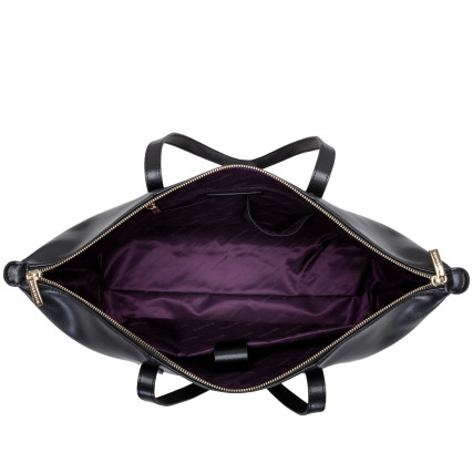 Кожаная женская сумка Smith &amp; Canova черная 92905 BLK – Фото 2
