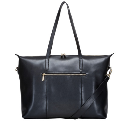 Кожаная женская сумка Smith &amp; Canova черная 92905 BLK – Фото 4