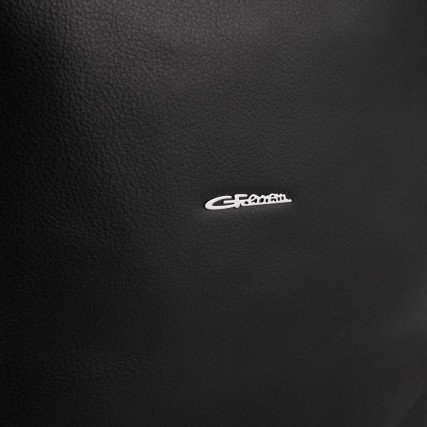 Кожаная женская сумка Giorgio Ferretti (Италия) черная GF201728Ablack – Фото 4