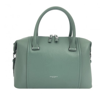 Кожаная женская сумка Giorgio Ferretti (Италия) зеленая GF2018903green