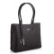 Кожаная деловая сумка Giorgio Ferretti (Италия) черная GF2019202Croco-black