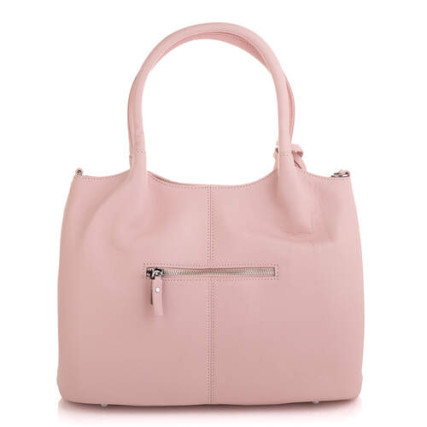 Кожаная деловая сумка Giorgio Ferretti (Италия) розовая GF2019877Apink – Фото 3