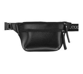Поясная женская сумка Ricco Grande черная 1L948-black