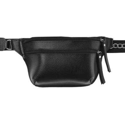 Поясная женская сумка Ricco Grande черная 1L948-black – Фото 1