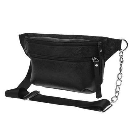 Поясная женская сумка Ricco Grande черная 1L948-black – Фото 5