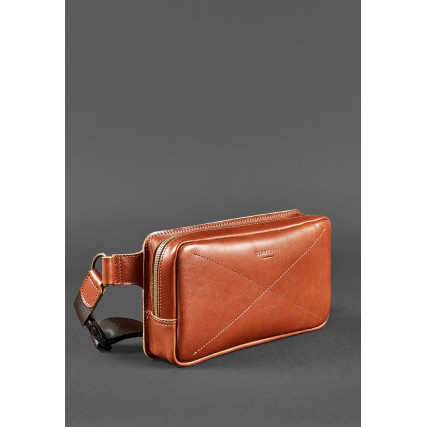 Кожаная сумка на пояс Blanknote DROPBAG MAXI BN-BAG-20-k – Фото 2