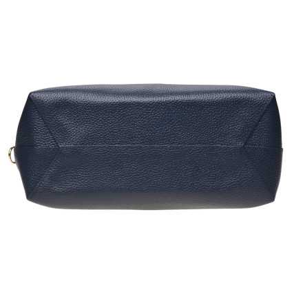 Кожаная женская сумка Ricco Grande синяя 1L848-blue – Фото 3