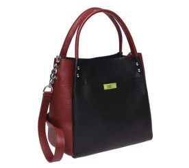 Кожаная женская сумка Ricco Grande черная 1L908x-black