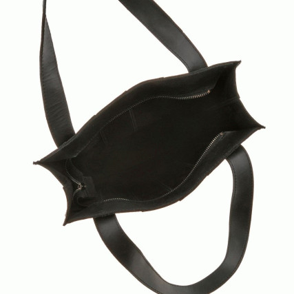 Женская кожаная сумка Blanknote &quot;Бэтси&quot; черная BN-BAG-10-g-kr – Фото 2