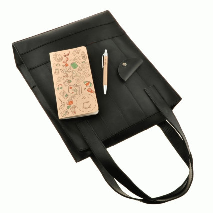 Женская кожаная сумка Blanknote &quot;Бэтси&quot; черная BN-BAG-10-g-kr – Фото 4