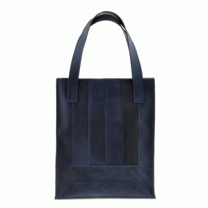 Женская кожаная сумка Blanknote &quot;Бэтси&quot; синяя BN-BAG-10-nn – Фото 5