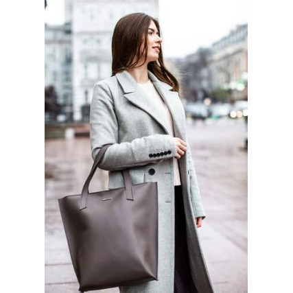 Женская кожаная сумка Blanknote D.D. Мокко BN-BAG-17-beige – Фото 6