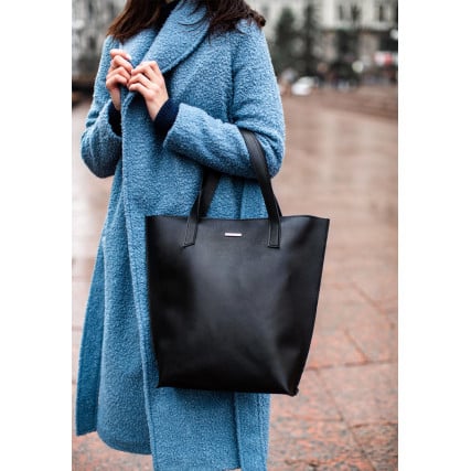 Женская кожаная сумка Blanknote D.D. Графит BN-BAG-17-g – Фото 5