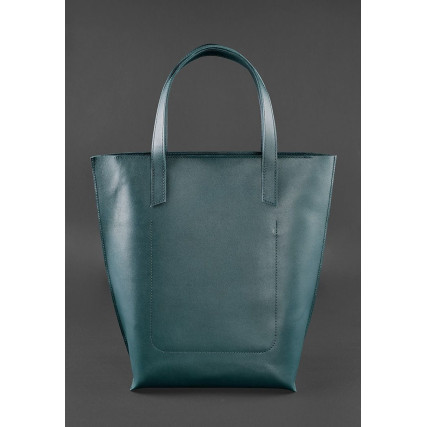 Женская кожаная сумка Blanknote D.D. Малахит BN-BAG-17-malachite – Фото 3