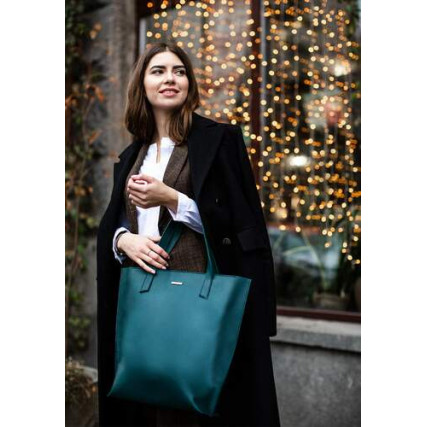 Женская кожаная сумка Blanknote D.D. Малахит BN-BAG-17-malachite – Фото 7