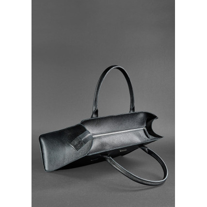 Женская кожаная сумка Blanknote Blackwood черная BN-BAG-27-bw – Фото 3