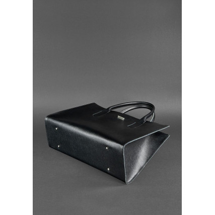 Женская кожаная сумка Blanknote Blackwood черная BN-BAG-27-bw – Фото 4
