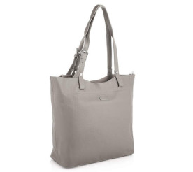 Кожаный женский шоппер Giorgio Ferretti (Италия) серый GF2019201Bgrey