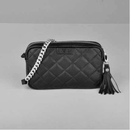 Женская кожаная сумка JIZUZ CLUTCH BLACK CL2514B – Фото 1
