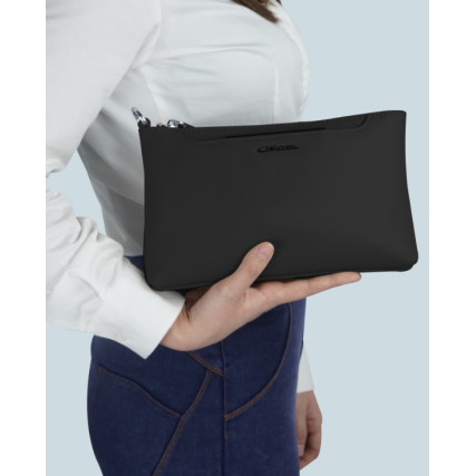 Кожаная сумка на плечо Giorgio Ferretti (Италия) черная GF2017195Bblack – Фото 7