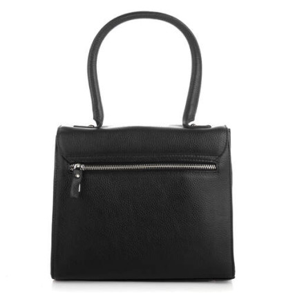 Кожаная женская сумка на плечо Giorgio Ferretti (Италия) черная GF2018500116Cblack – Фото 3