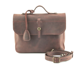 Кожаная сумка Level Лира коричневая Кожаная сумка Level Лира коричневая