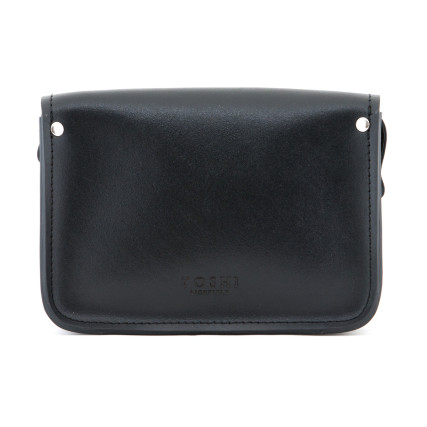 Кожаная женская сумка Satchel Yoshi черная – Фото 4