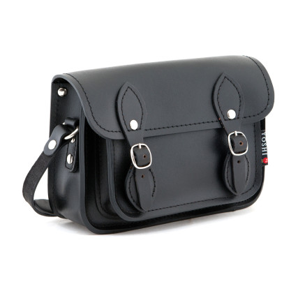 Кожаная женская сумка Satchel Yoshi черная – Фото 6