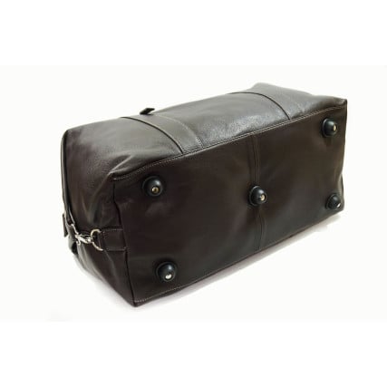 Кожаная дорожная сумка KATANA коричневая k69252-2 – Фото 3